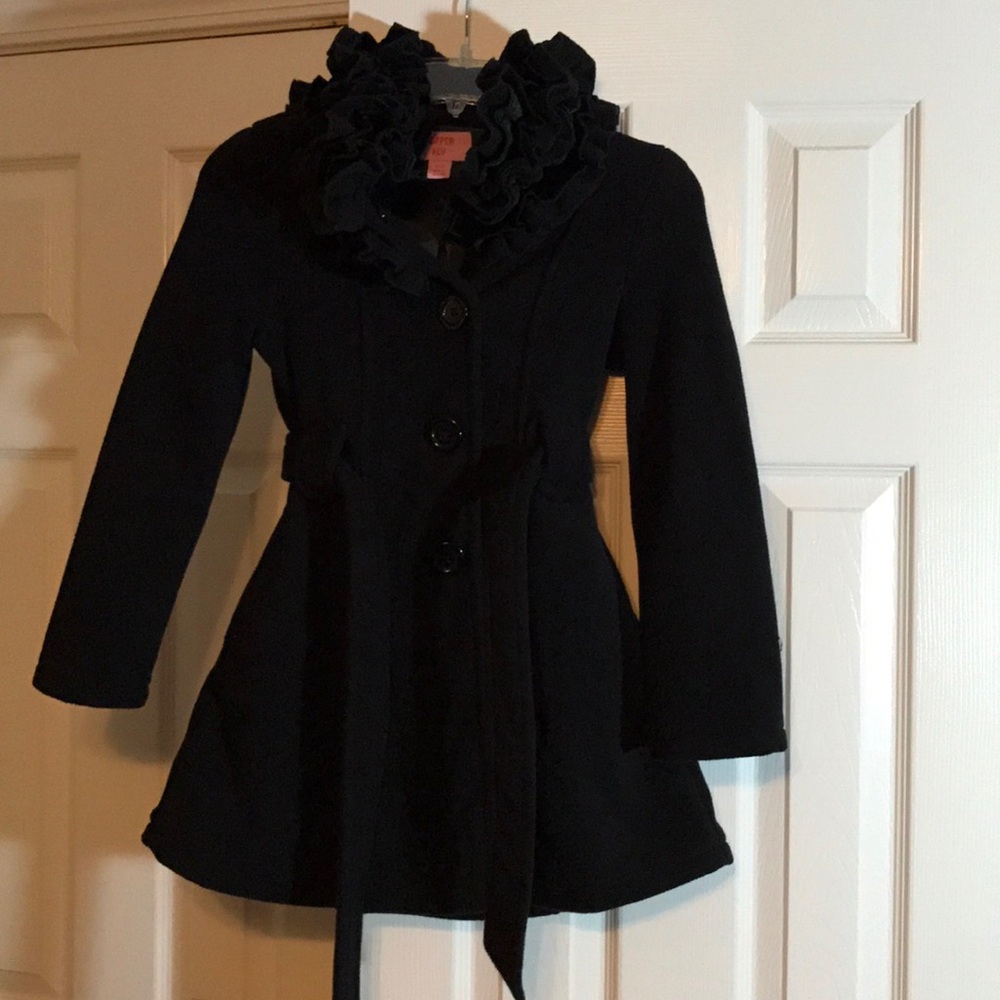 EUC Copper Key dress coat/jacket, size 7/8 girls.