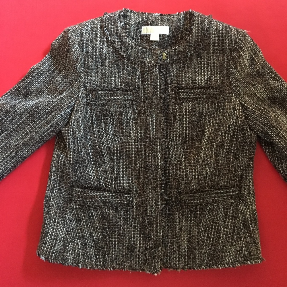 VINTAGE KORS TWEED JACKIE JACKET🍒