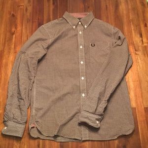 Fred Perry Gingham button up shirt