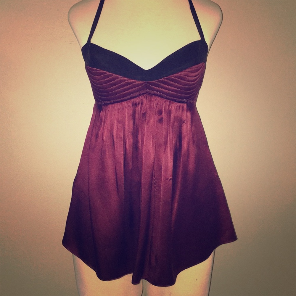 Black Halo halter top