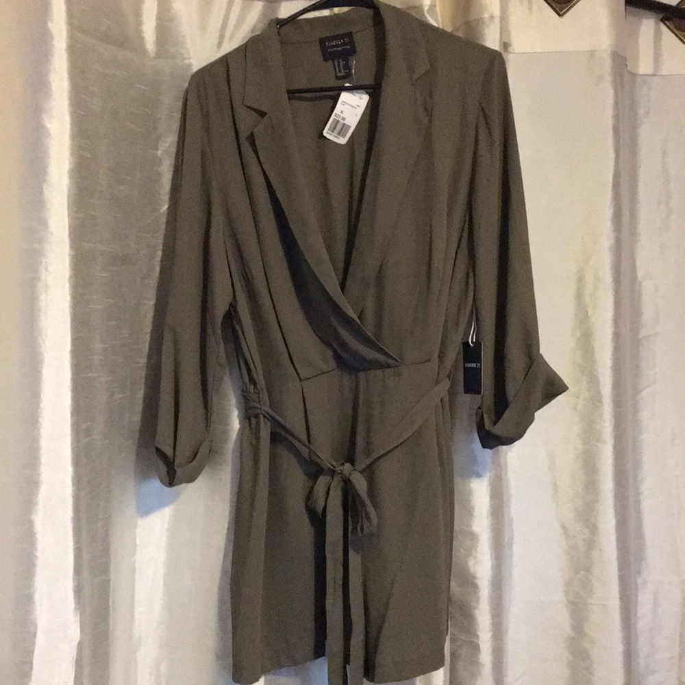 Forever 21 Olive green Romper