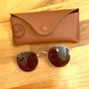 🖤Brand new circle lens ray bans 🖤 50mm round