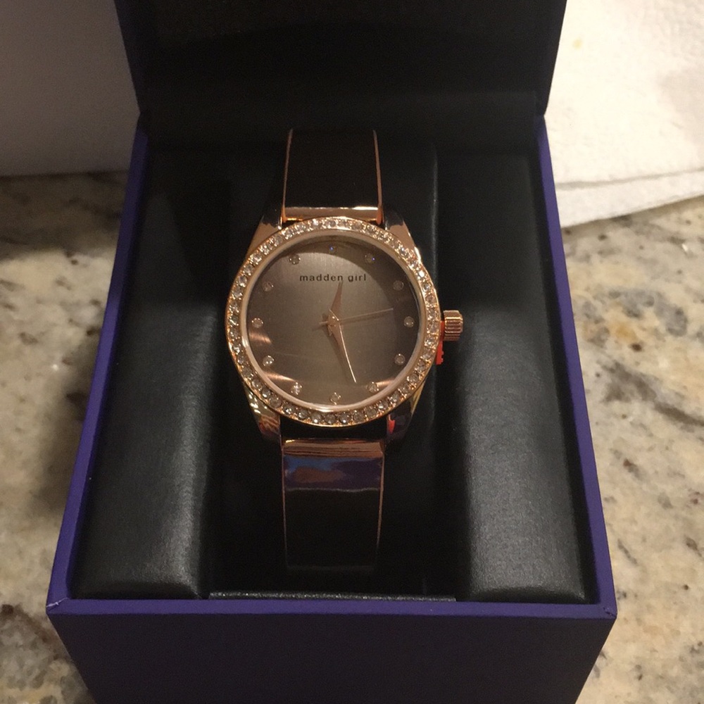 Madden Girl rose gold watch!
