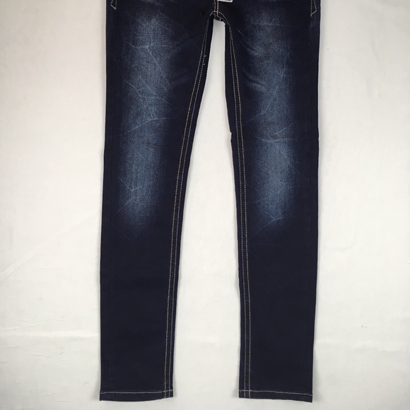 GRACE IN LA MID RISE EASY SKINNY STRETCH JEANS - Picture 6 of 8