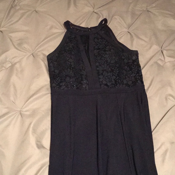 Formal navy sparkle dress - wedding formal events - Picture 2 of 6
