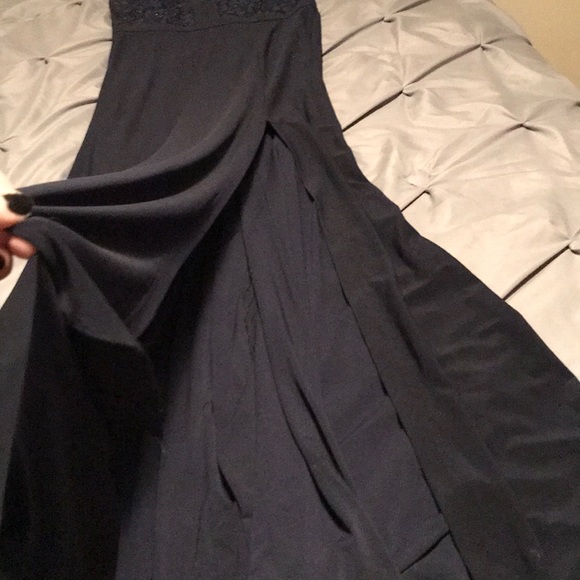 Formal navy sparkle dress - wedding formal events - Picture 3 of 6