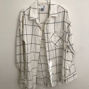 Old Navy boyfriend shirt