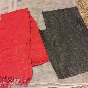 Set of 2 -one price scarves