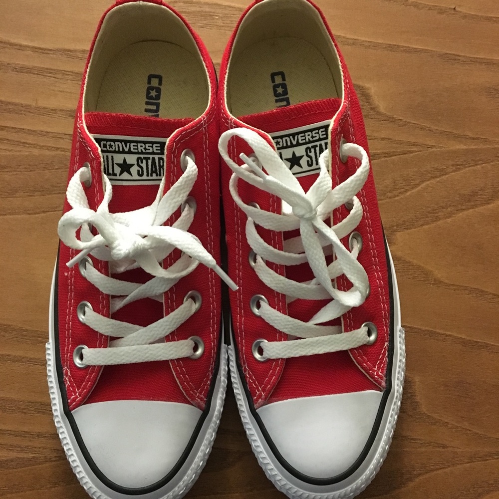 Red Converse Chuck Taylor
