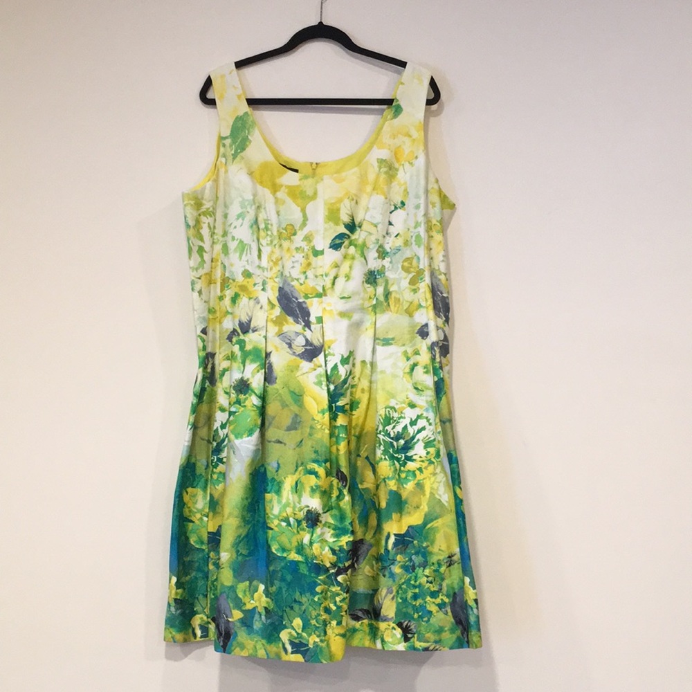 Nine West Fit and Flare Floral Dress