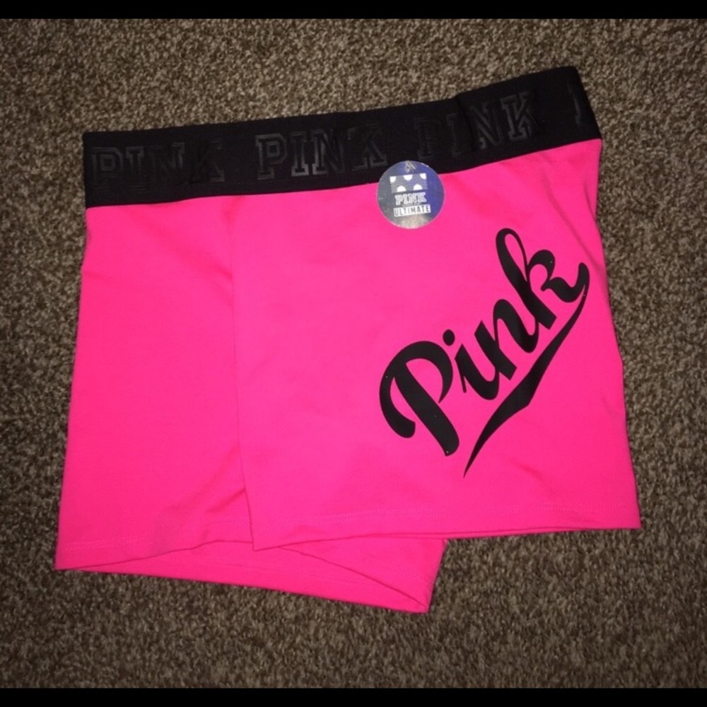 NWT PINK V.S ultimate shorts size S