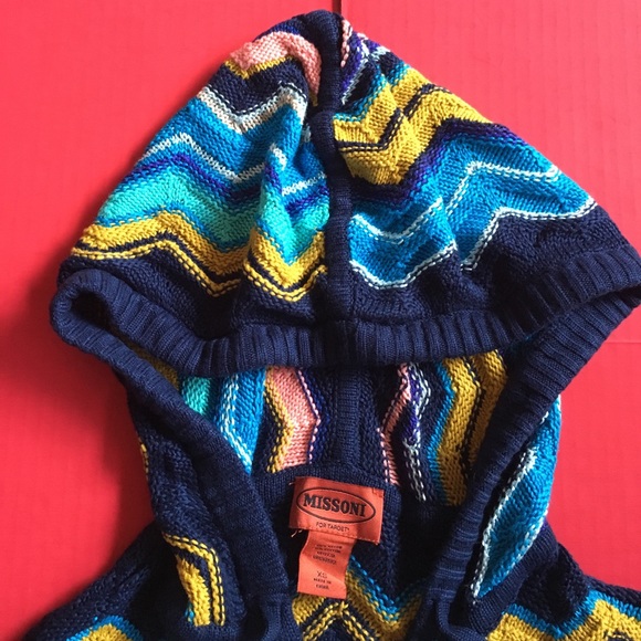 NWOT MISSONI for TARGET COZY COLORFUL CARDIGAN 🍒 - Picture 6 of 8