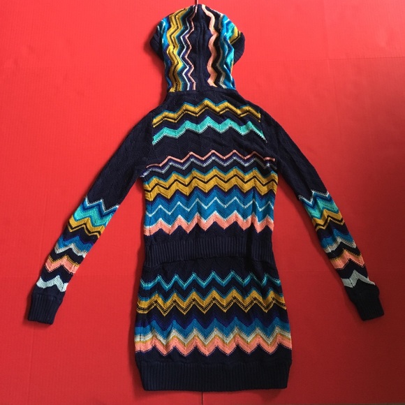 NWOT MISSONI for TARGET COZY COLORFUL CARDIGAN 🍒 - Picture 8 of 8