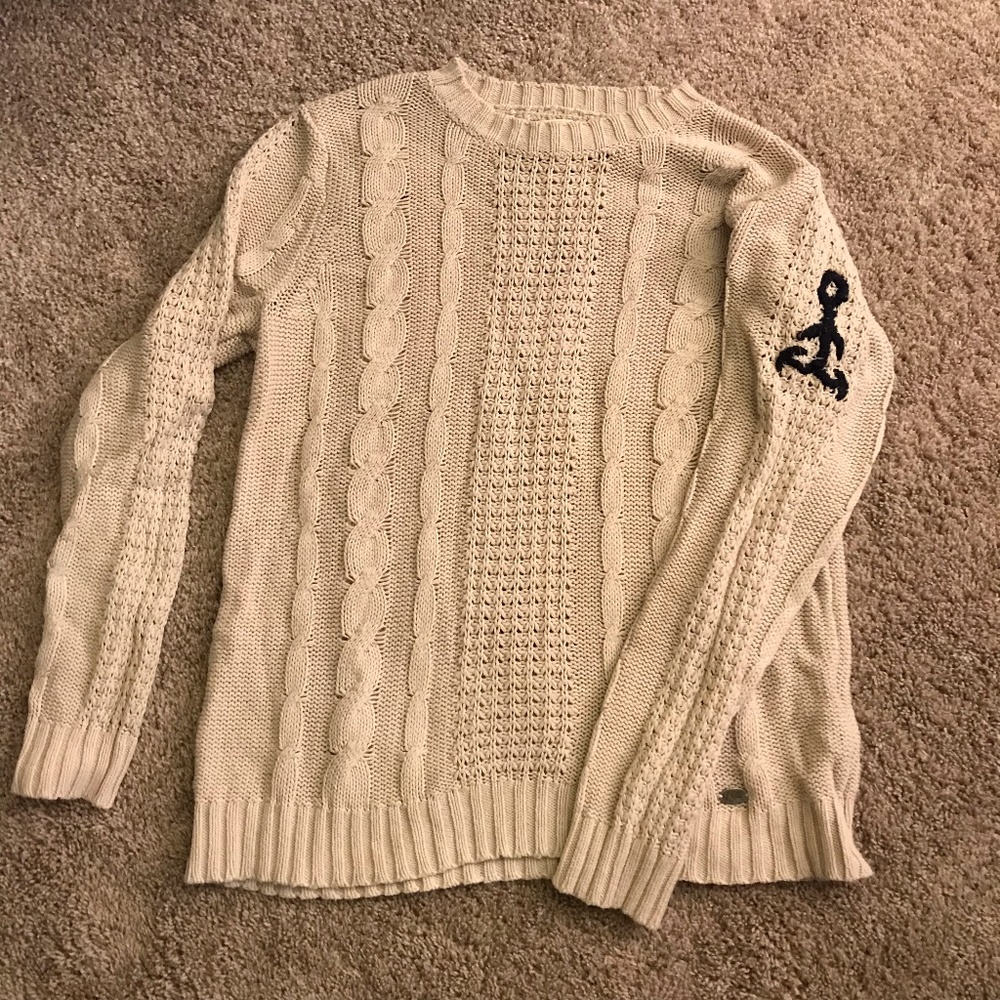 Roxy/Quiksilver Crew Anchor Neck Sweater