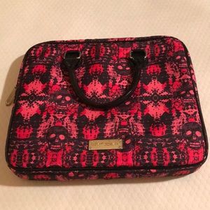 Betsey Johnson Skulls Laptop Case