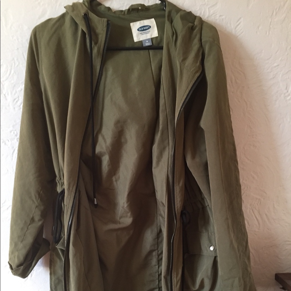 Old Navy Green Trench