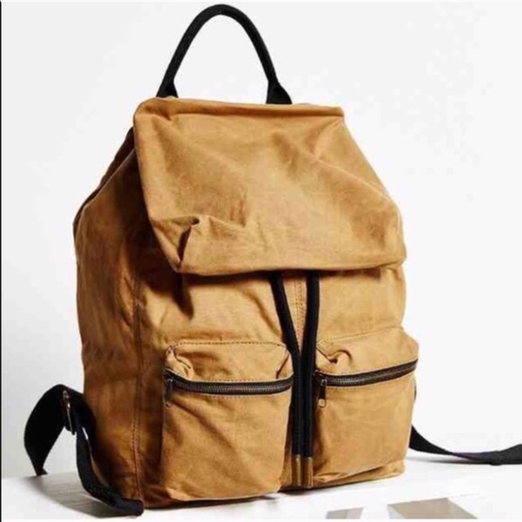 Urban Outfitters Army Canvas Backpack - Picture 2 of 5