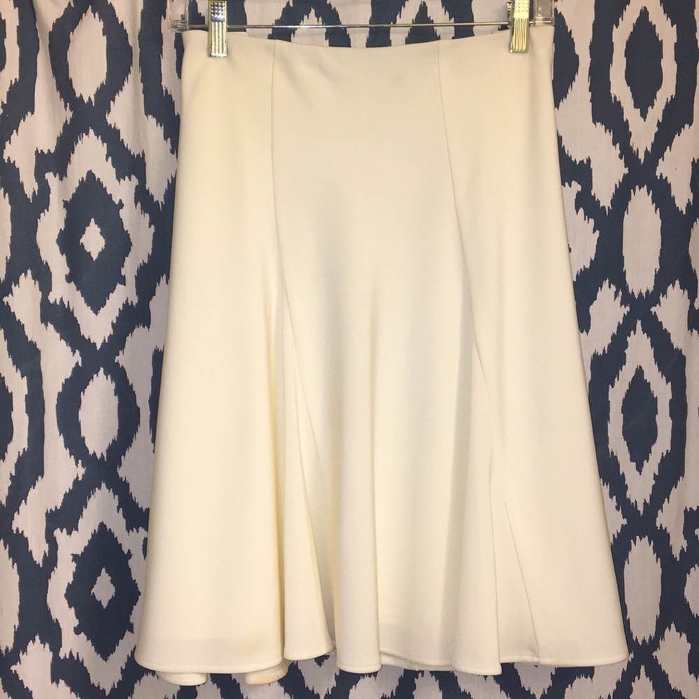 Cream skirt