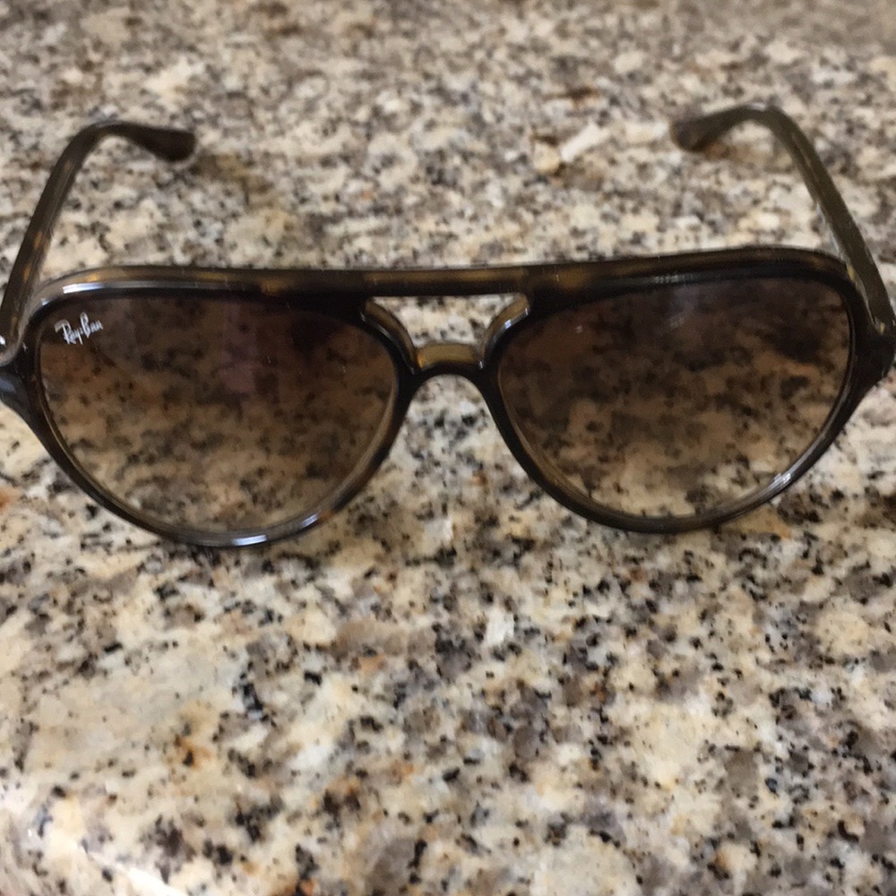 Rayban sunglasses.