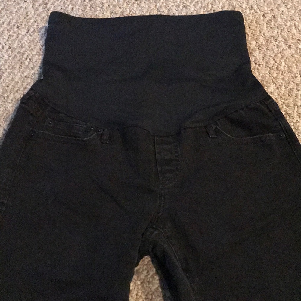 Black Gap Maternity Jeans