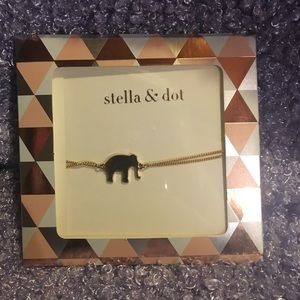 Stella & Dot elephant bracelet