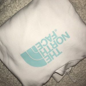 White Cozy NorthFace Hoodie