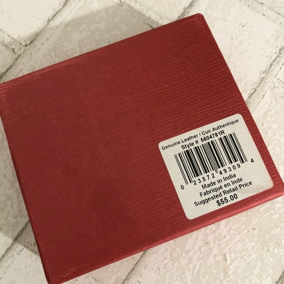 🍀Kenneth Cole Reaction Brown Leather Wallet Set - Picture 4 of 7