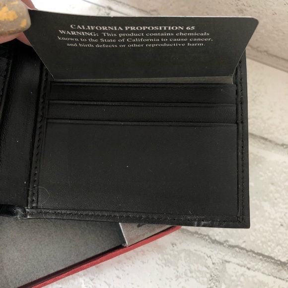 🍀Kenneth Cole Reaction Brown Leather Wallet Set - Picture 5 of 7