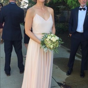 BHLDN Jenny Yoo Inesse ‘Blush.’ Size 8. Worn once.