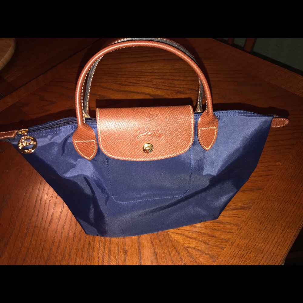 longchamp le pliage small nylon top handle