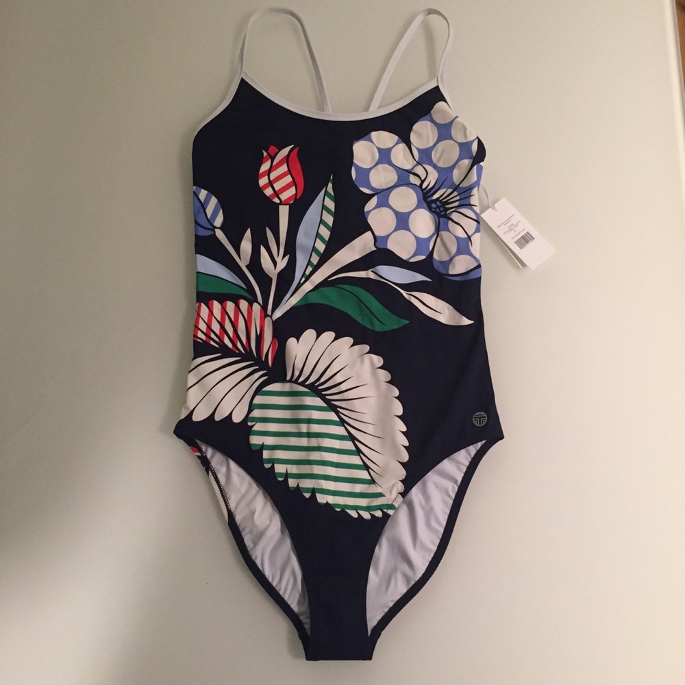 SOLD Tory Burch Sport Vivacious Floral Swimsuit - Picture 3 of 4