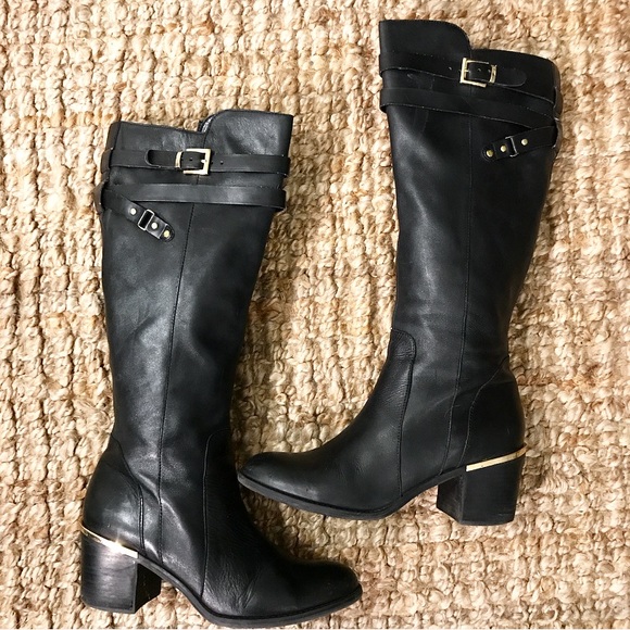 Franco Sarto Shoes - Franco Sarto knee High Black Boots