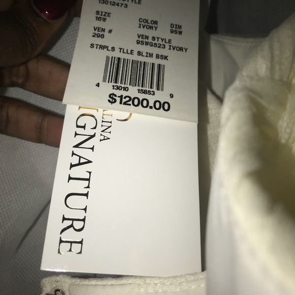 Gorgeous Olegi Cassini Wedding Dress - Picture 3 of 4