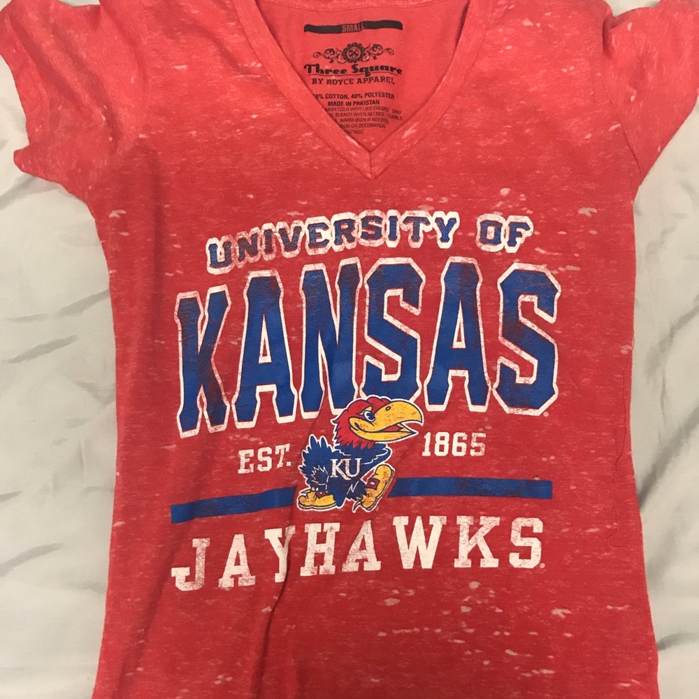 Kansas Jayhawks shirt size small