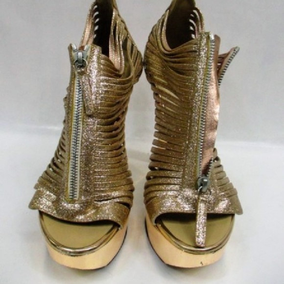 Guiseppe Zanotti Design Gladiator Sandal Heels 8 - Picture 3 of 6