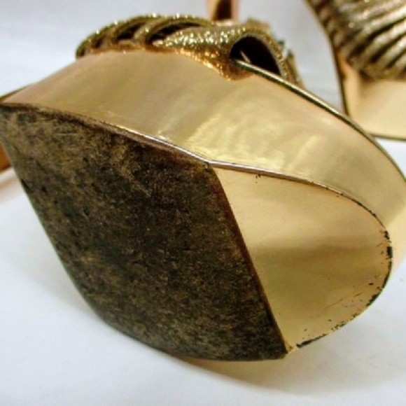 Guiseppe Zanotti Design Gladiator Sandal Heels 8 - Picture 4 of 6