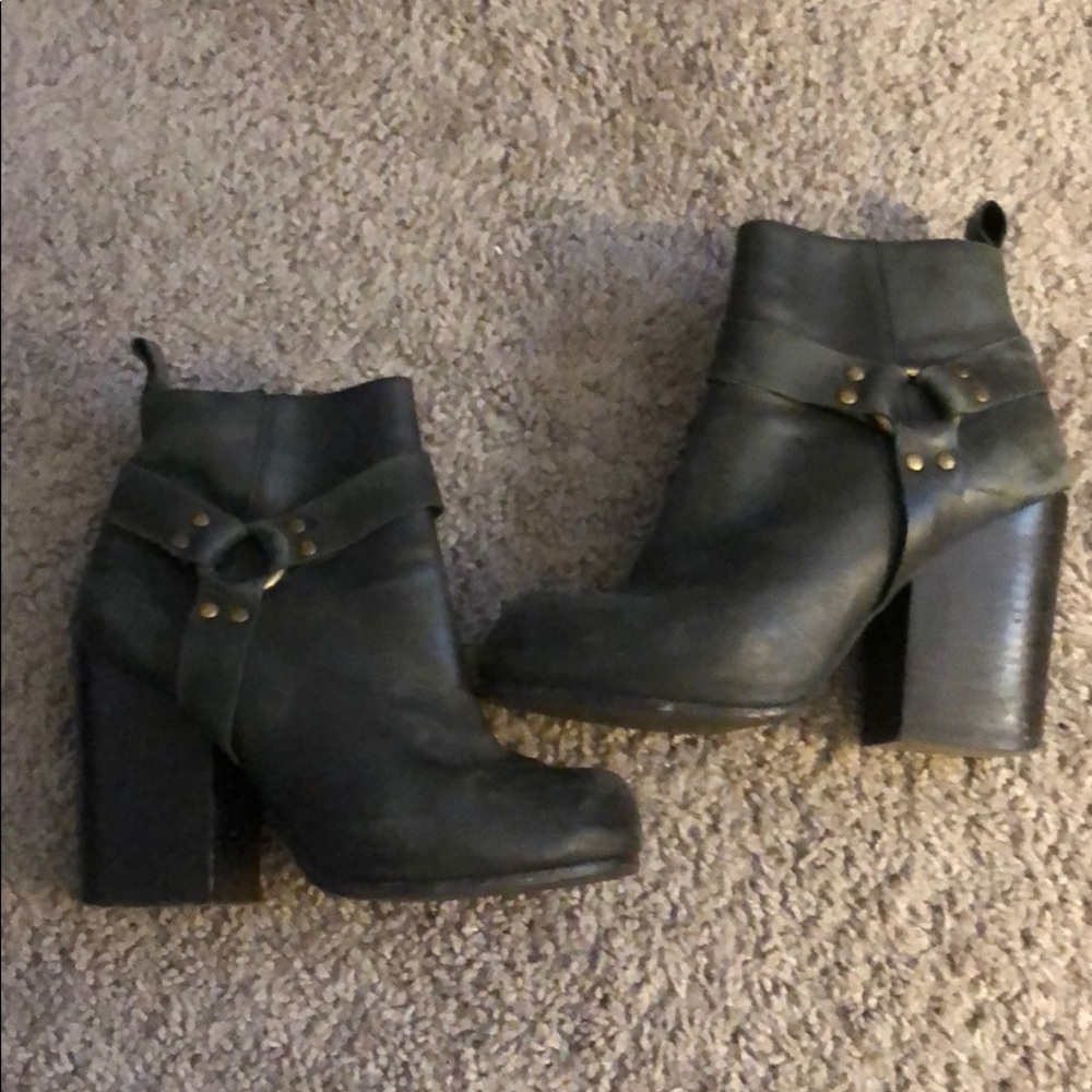 Jeffrey Campbell Moto Booties