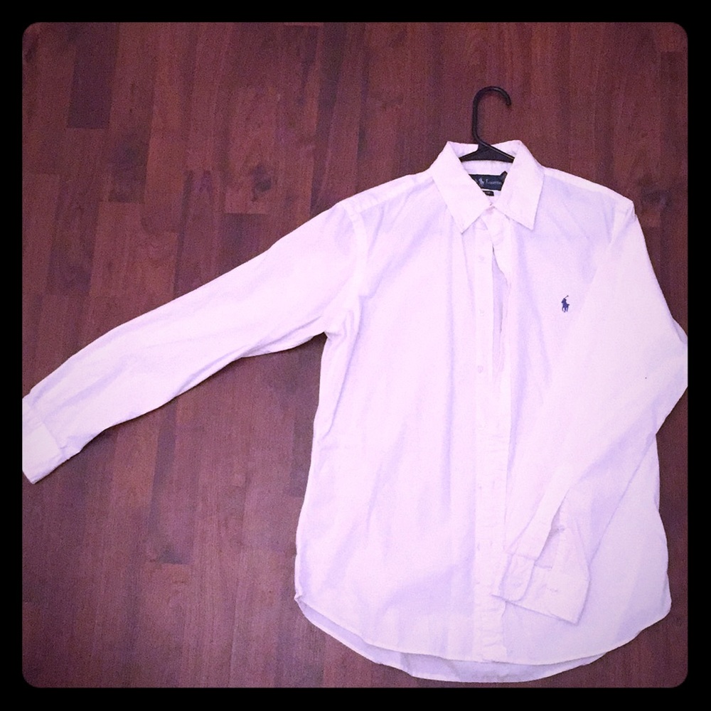 Polo Ralph Lauren white poplin button up