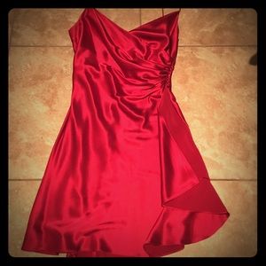 Jones New York Red Cocktail Party Dress