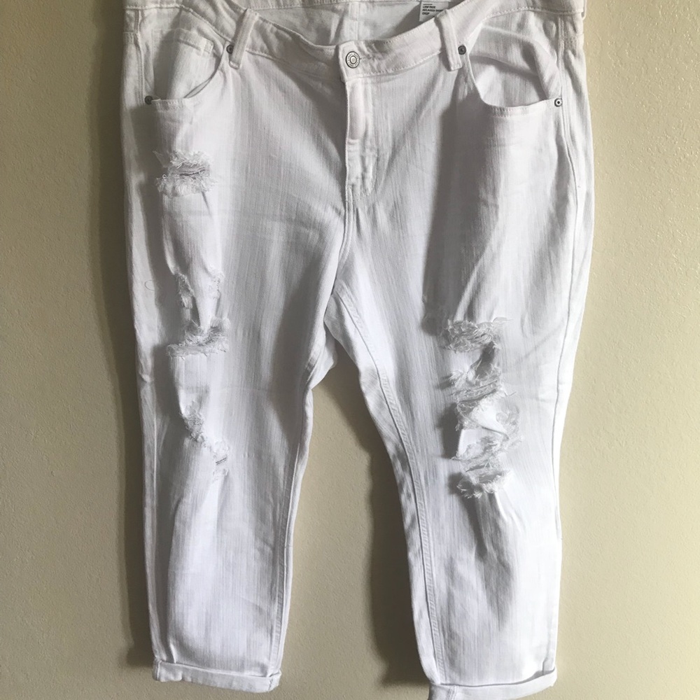 White jeans