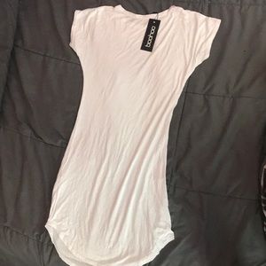 White t-shirt dress