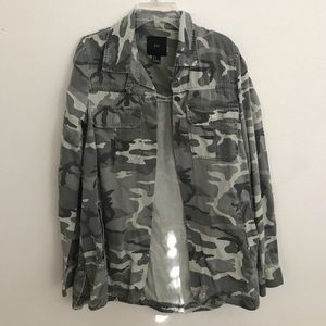 Forever 21 camo print  jacket