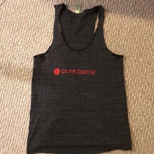 Grey/red Pure Barre tank top