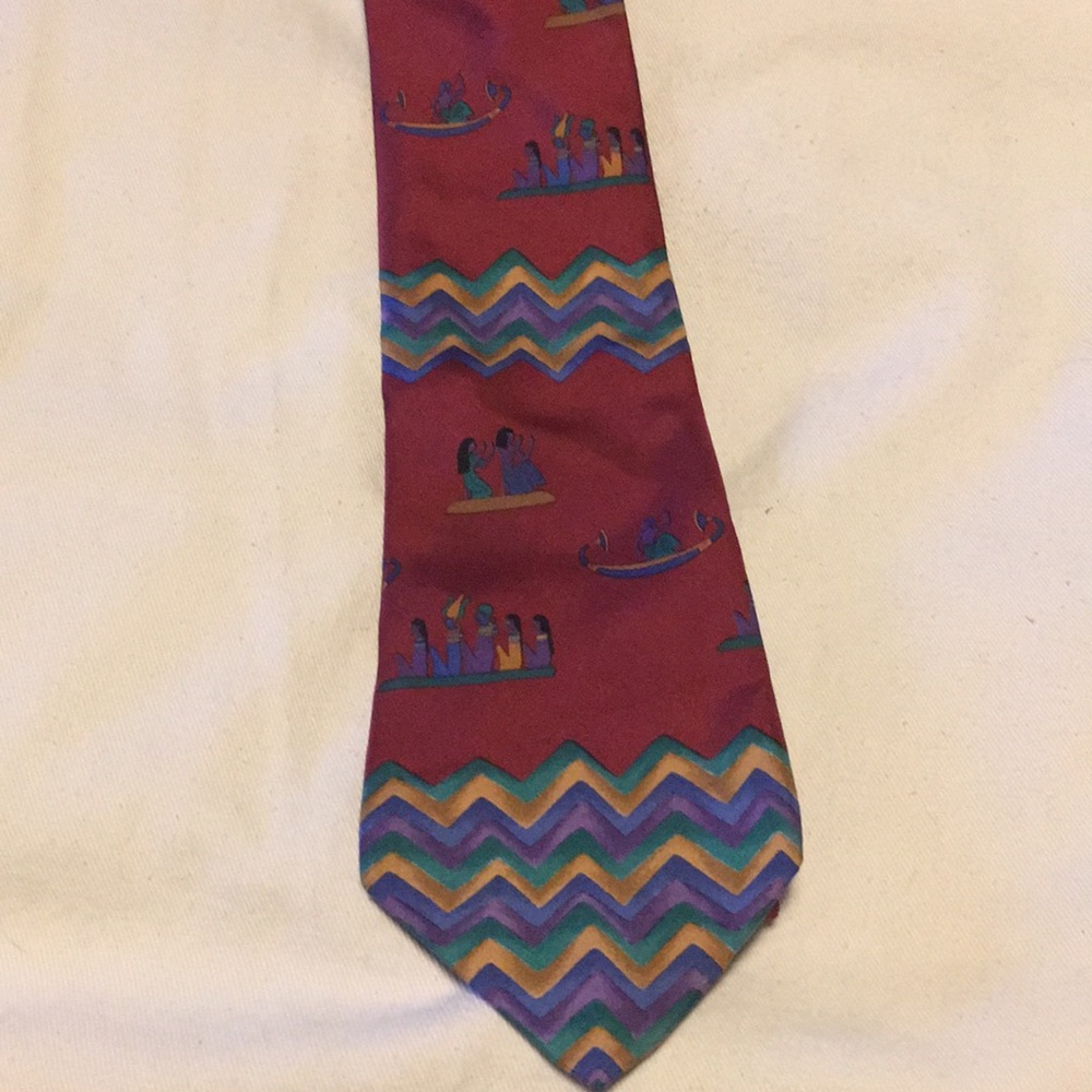 Metropolitan Museum of Art Egyptian river tie - Picture 1 of 4