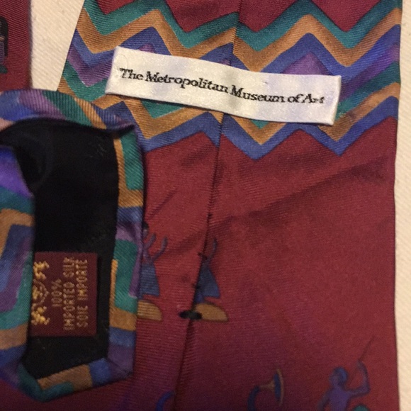 Metropolitan Museum of Art Egyptian river tie - Picture 3 of 4