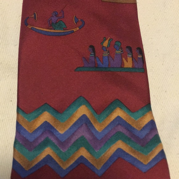 Metropolitan Museum of Art Egyptian river tie - Picture 2 of 4