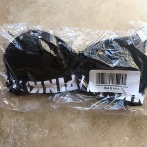Pink brand Black Wireless Lightly Lined Bra