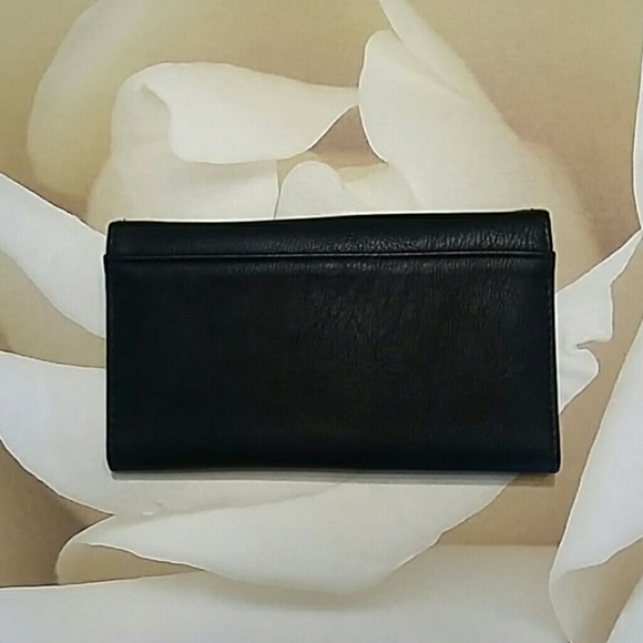 Cute black little wallet with bow - Picture 4 of 4