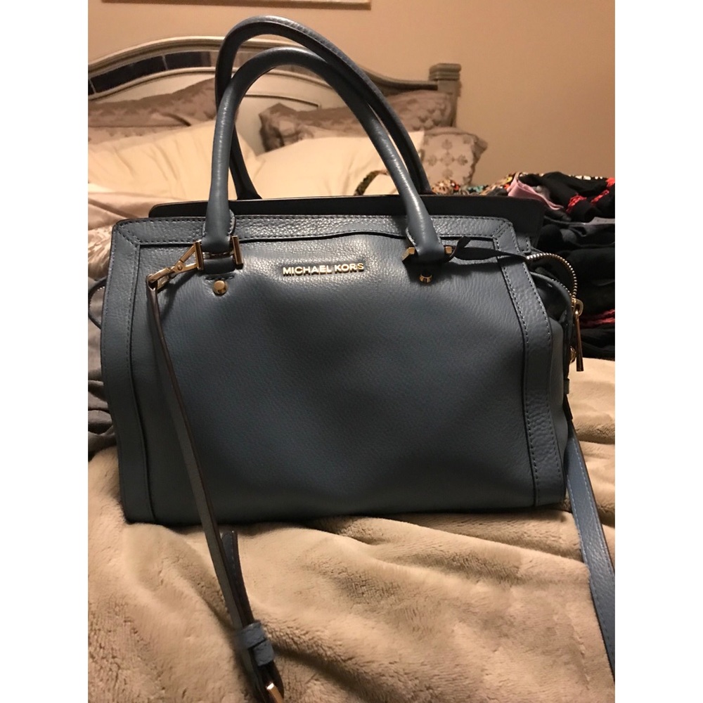 MICHAEL KOR MEDIUM SATCHEL BAG