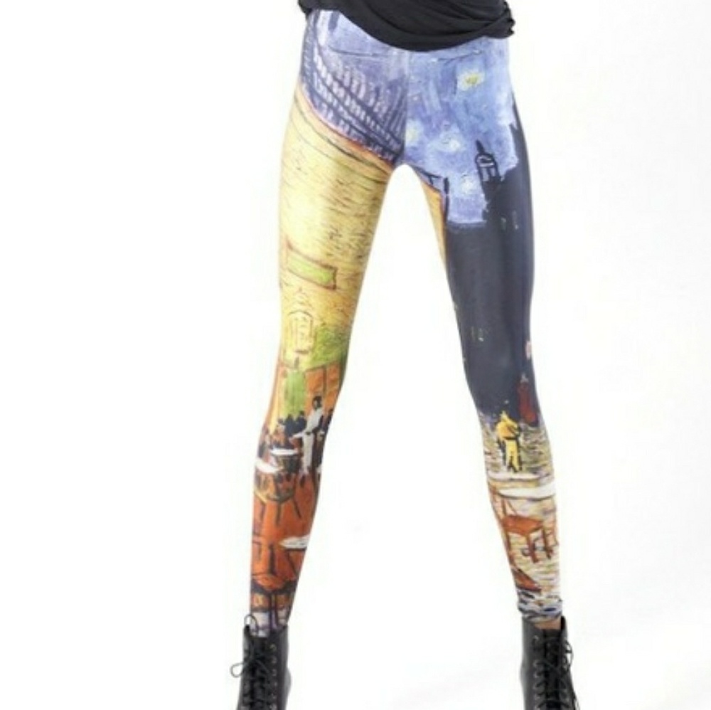 Black Milk le cafe van gogh leggings